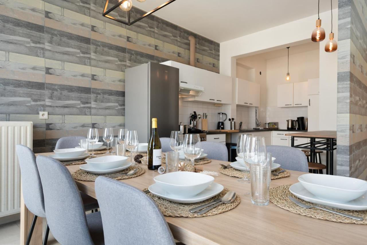 City Apartment 3 Bedroom, Kitchen, Wifi, Workspace, Coffee, Central Hasselt Eksteriør bilde